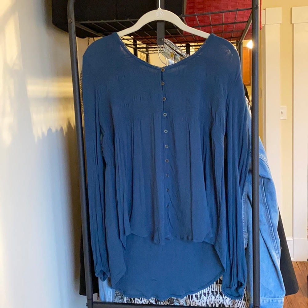 Blue blouse
